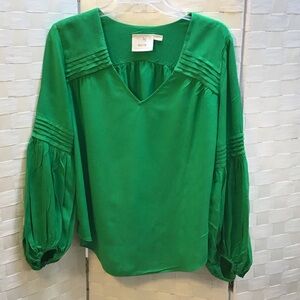 Vibrant Green Blouse by Max Studio
